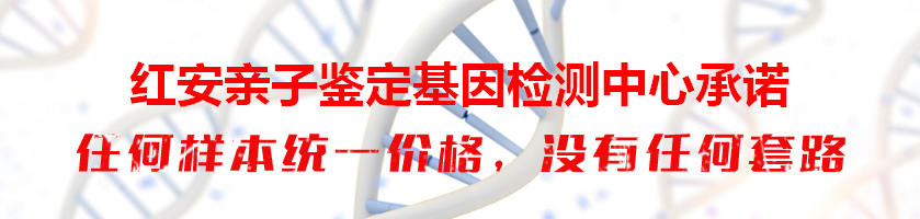 红安亲子鉴定基因检测中心承诺